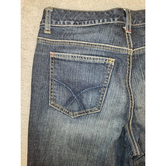 Tommy Hilfiger Womens Hope Bootcut Dark Wash Jeans Size 6S Y2K - Picture 11 of 16